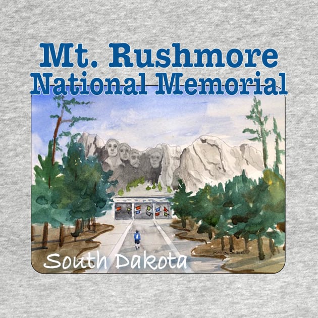 Mt. Rushmore National Memorial, South Dakota by MMcBuck